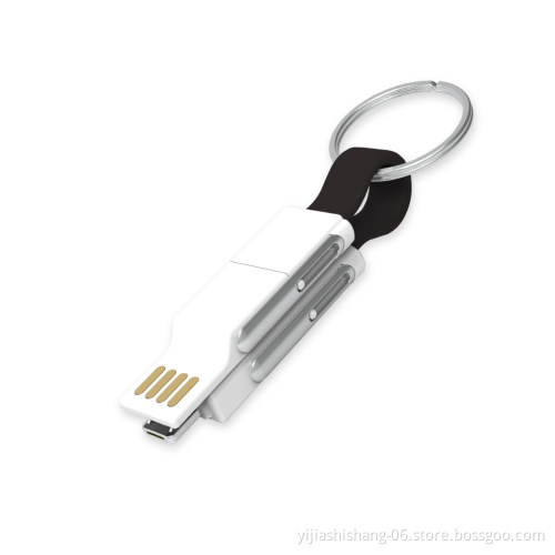 Fast Charging 3 in 1 USB Charging Cable For Micro Usb Type C